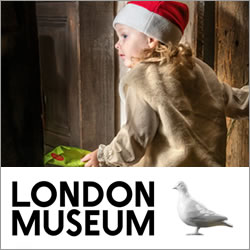 Father Christmas comes to Museum of London, Docklands